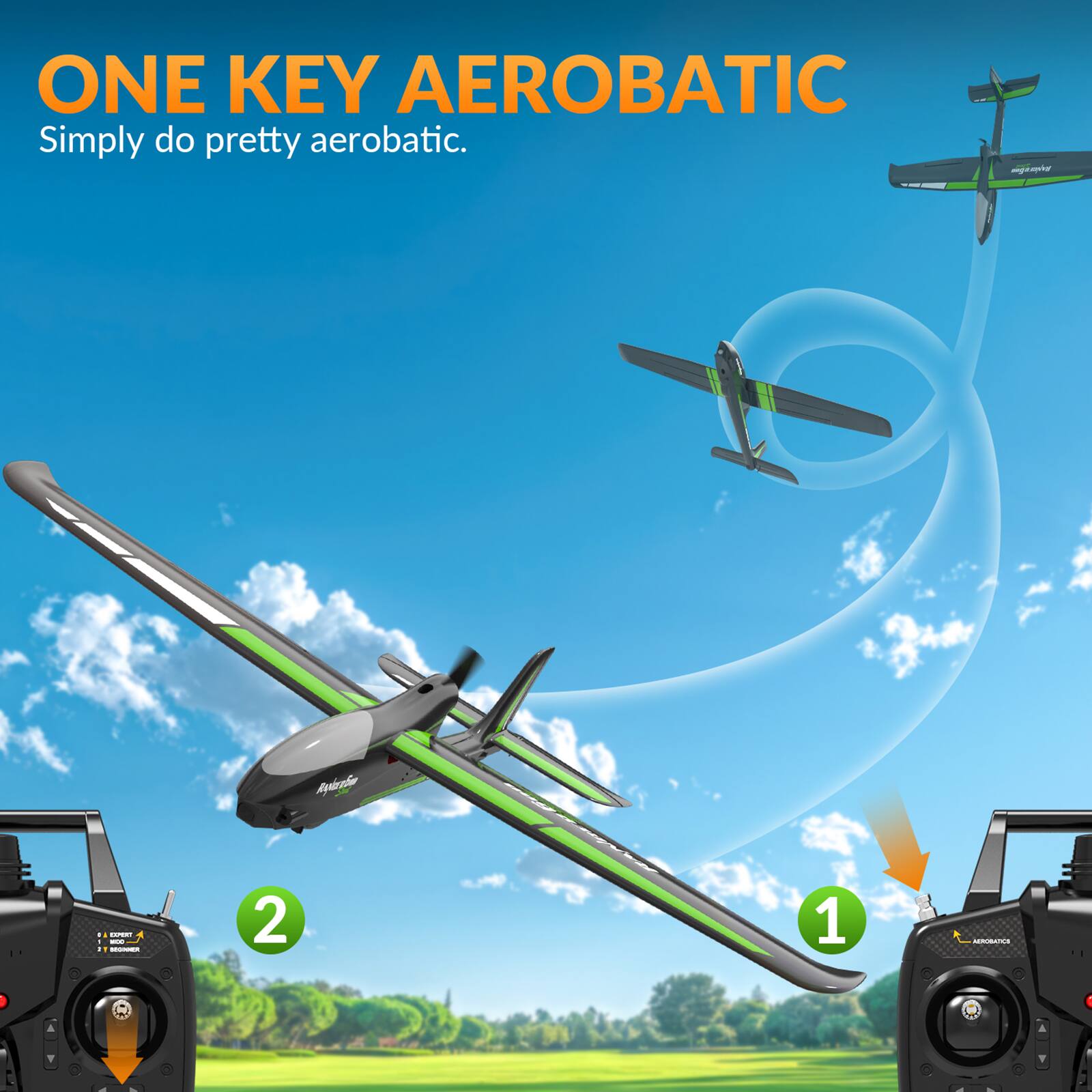 ONE KEY AEROBATIC  
Simply do pretty aerobatic.