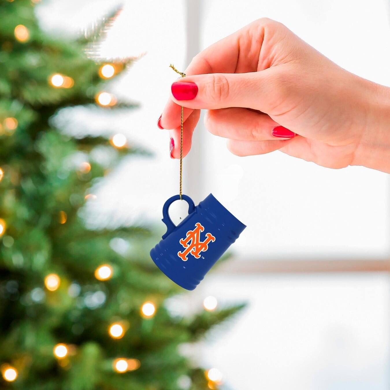 Alt View 1. Evergreen Enterprises - Two-Pack 3" Mini Stein Ornament Set - Multicolor.