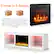 Come in 2 Boxes
The fireplace TV stand and electric fireplace will be shipped in two boxes, each box may arrive at a different time, up to a day or two apart, please wait for both packages to arrive and assemble.
- 24" x 17.5" x 12.37"
- 66" x 15.2" x 21.84"
- 24" x 20.28" x 16.4"