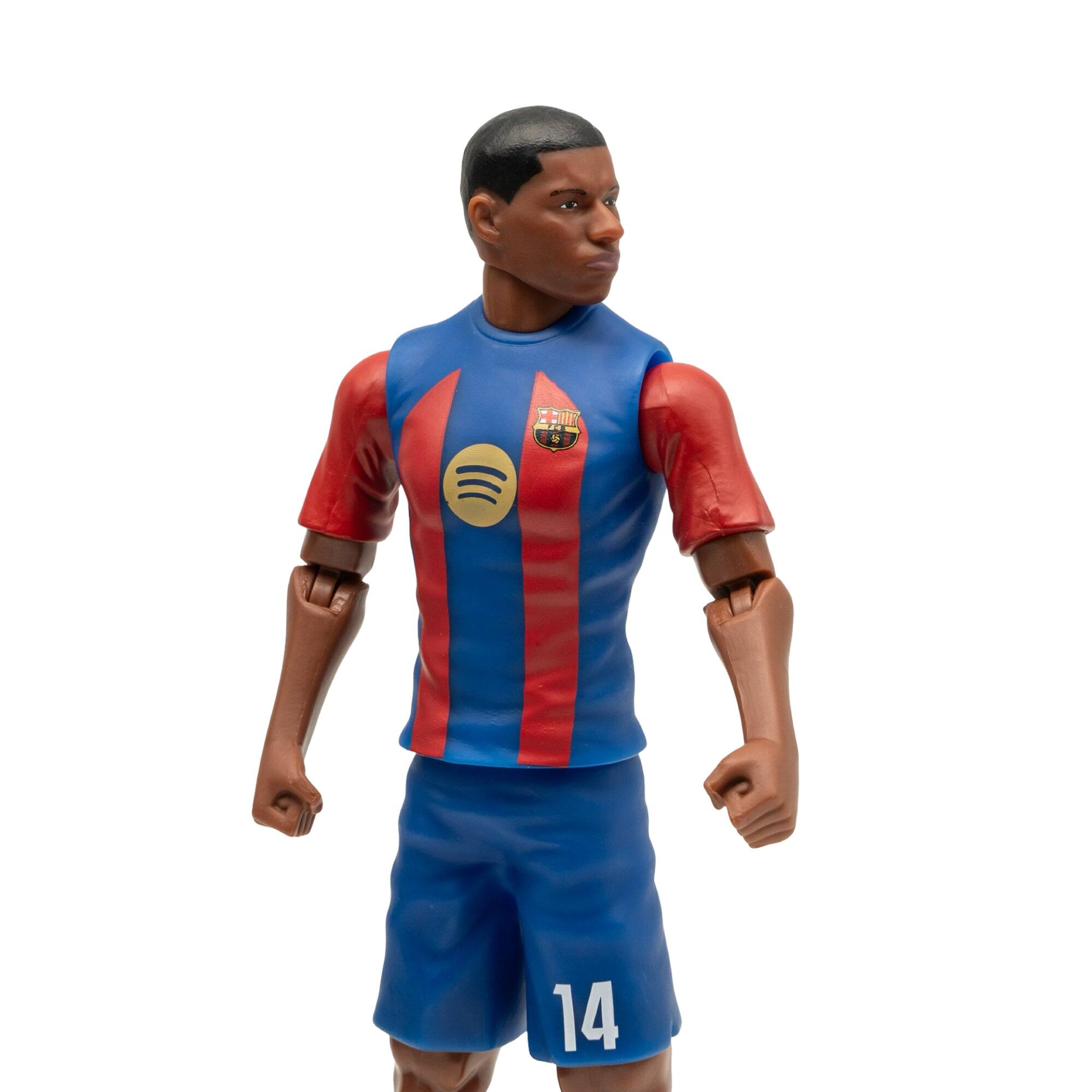 Alt View 2. Banbo Toys - Banbo Toys SOCKERS FC Barcelona Marcus Rashford 8" Collectible Soccer Action Figure.