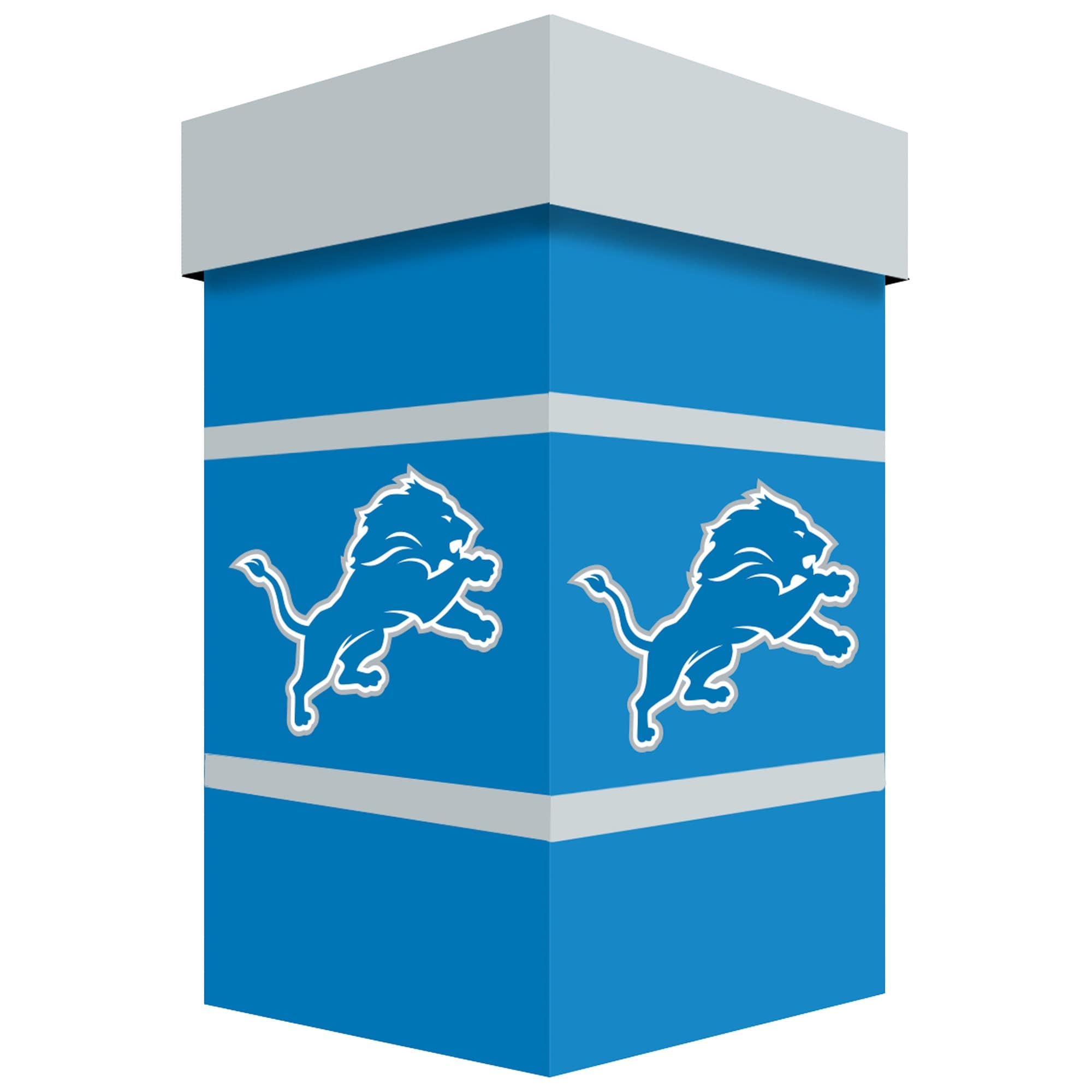 Alt View 1. Evergreen Enterprises - Detroit Lions 24oz. Ceramic Stein Cup with Gift Box - Multicolor.