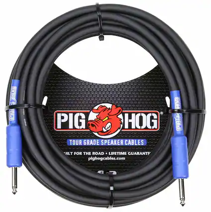 PIG HOG
TOUR GRADE SPEAKER CABLES
BUILT FOR THE ROAD
LIFETIME GUARANTEE
pighogcables.com