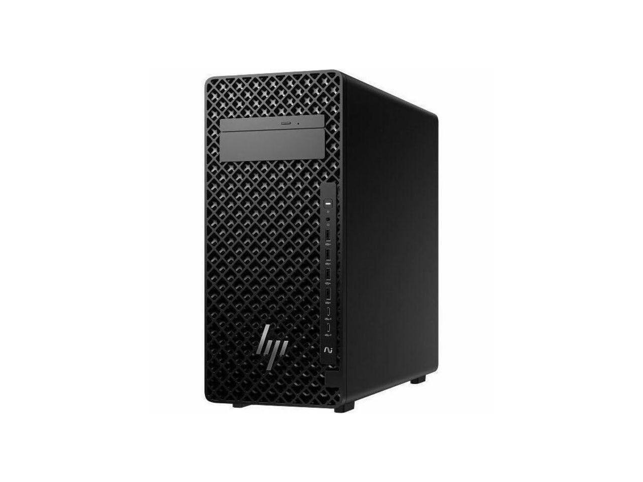 Alt View 9. HP - HP Z2 G1i Workstation Intel Ultra 7 265 32GB 1TB SSD NVIDIA 16GB Win11 Pro - Black.