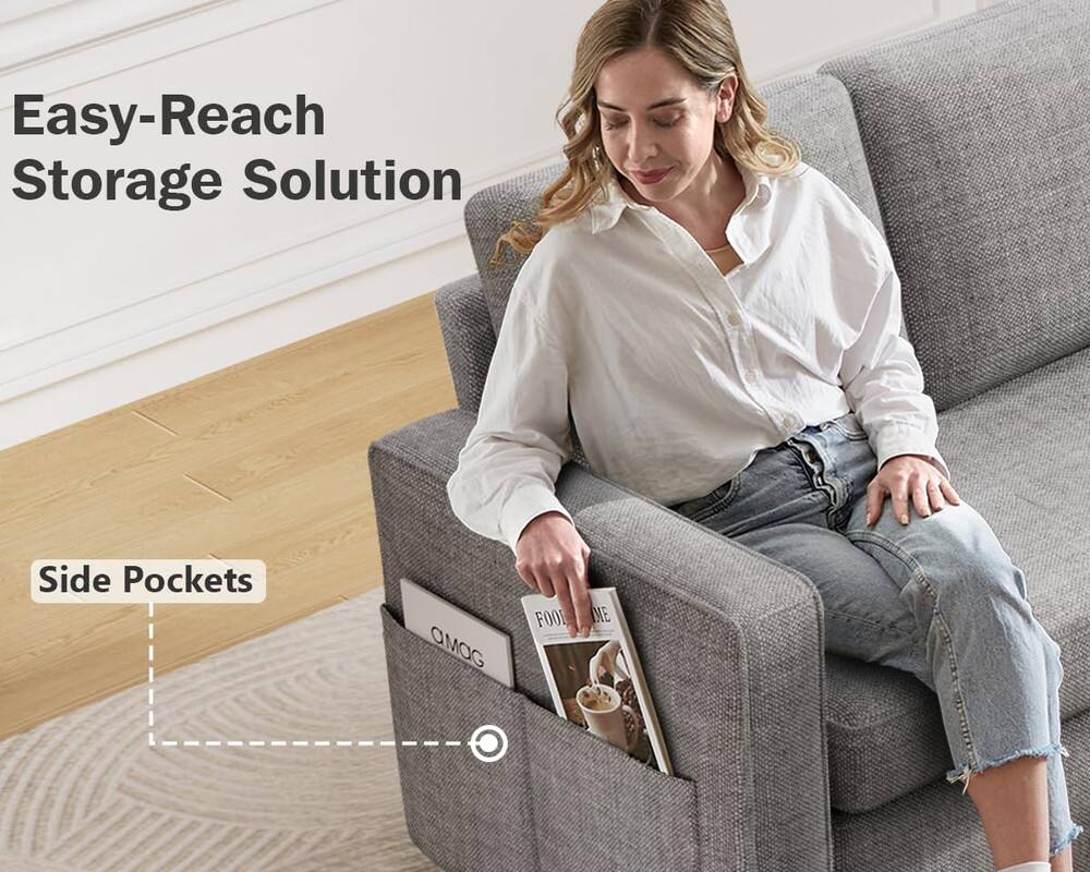 Easy-Reach Storage Solution

Side Pockets

AMAG