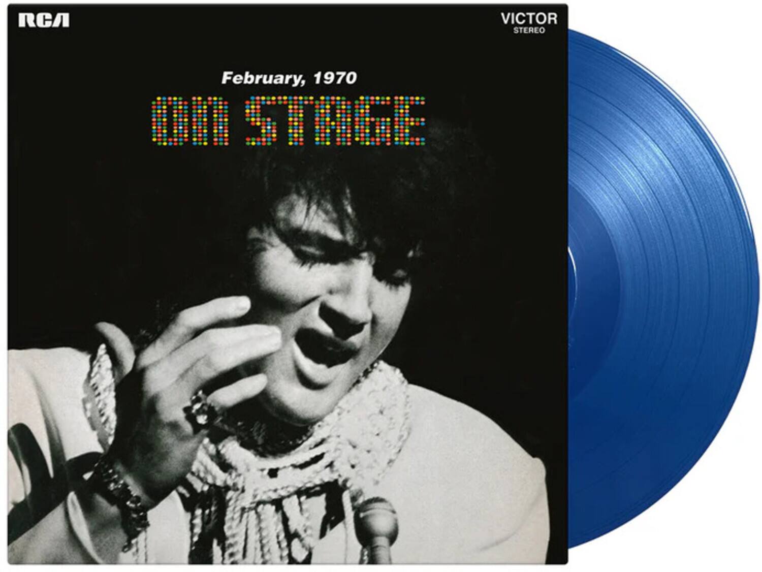 Elvis Presley - On Stage: February 1970 - Limited 180-Gram Blue Colored Vinyl   - VINYL LP