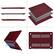 Alt View 1. mosiso - Case for MacBook Air 13 inch A2337 M1 A2179 A1932 with Touch ID 2018-2022 - Marsala Red.