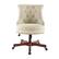 Angle. Linon Home Décor - Scotmar Plush Button-Tufted Adjustable Office Chair With Wood Base - Beige.