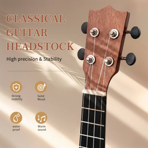 CLASSICAL GUITAR HEADSTOCK

High precision & Stability

- Strong stability
- Solid Wood
- Water proof
- Warm sound