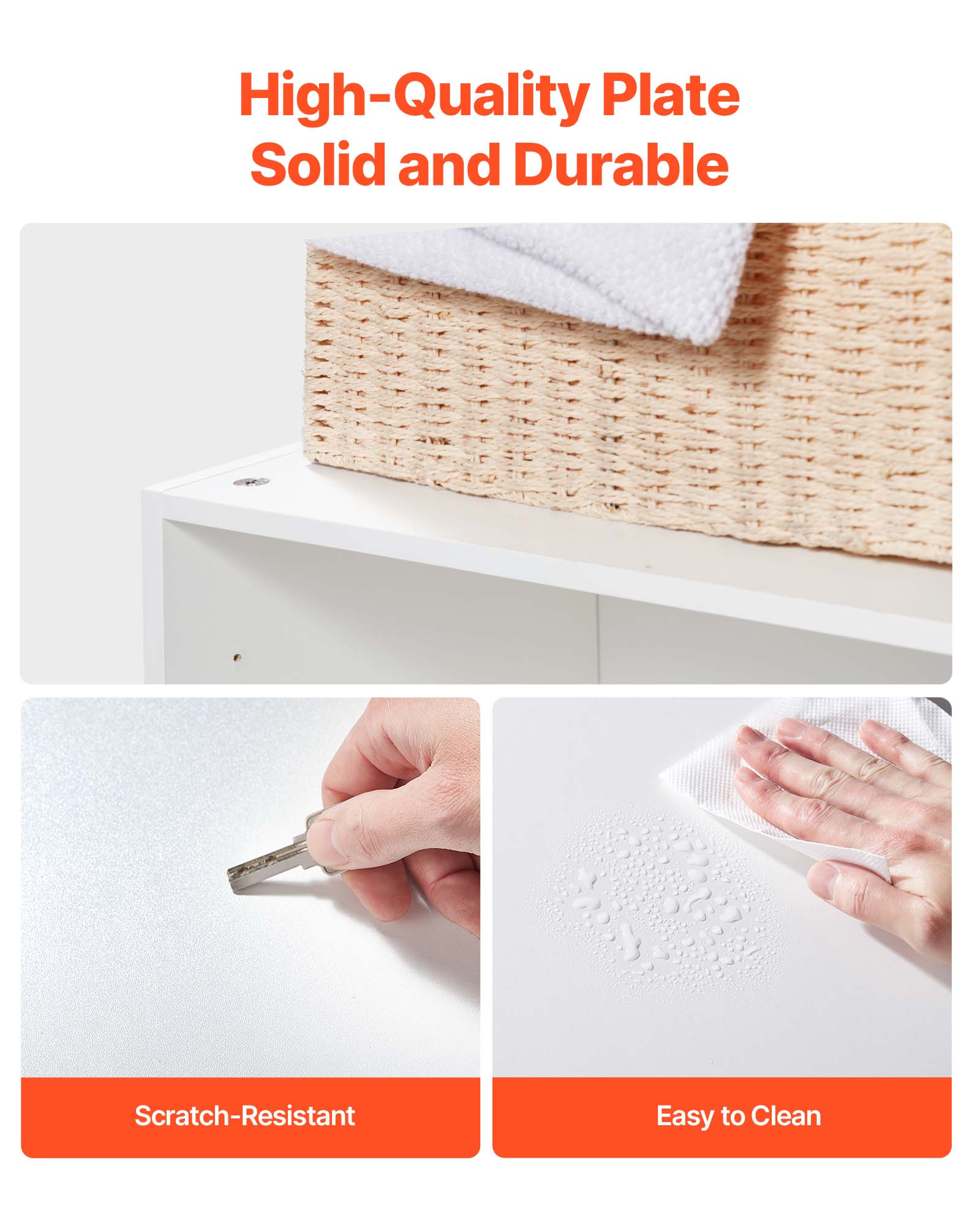 High-Quality Plate  
Solid and Durable  

Scratch-Resistant  

Easy to Clean