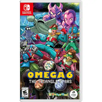 NINTENDO SWITCH
OMEGA6 THE TRIANGLE STARS
EVERYONE 10+
ESRB
Happy Meal
clear river - E10+ (Everyone 10+)