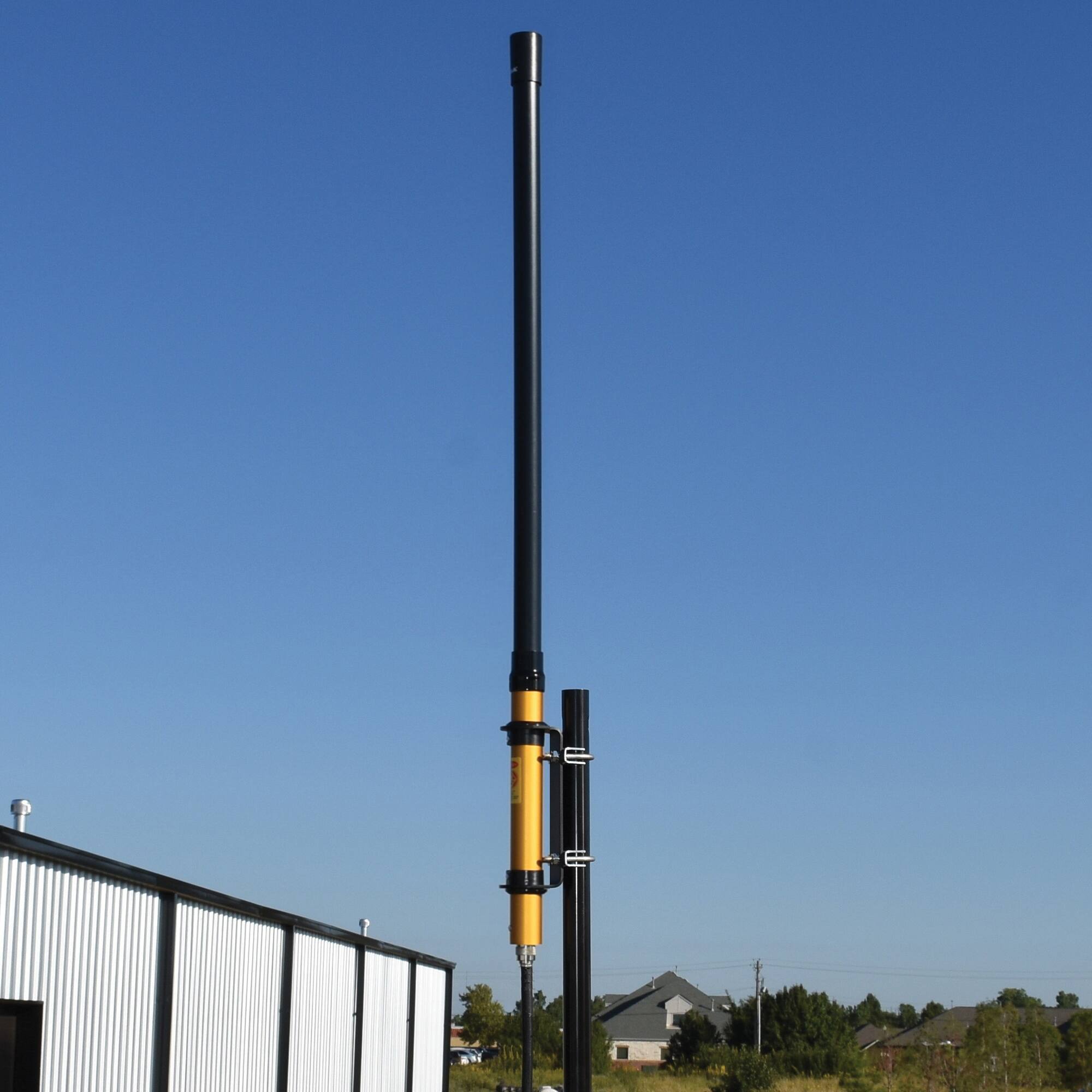 Alt View 10. Tram - 500-Watt 26-30 MHz No-Ground Mini CB Base Antenna for Vehicle, Mast, Attic Mounting Model 1499 - Black.