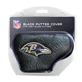 Team Golf - Baltimore Ravens Blade Putter Cover - Multicolor
