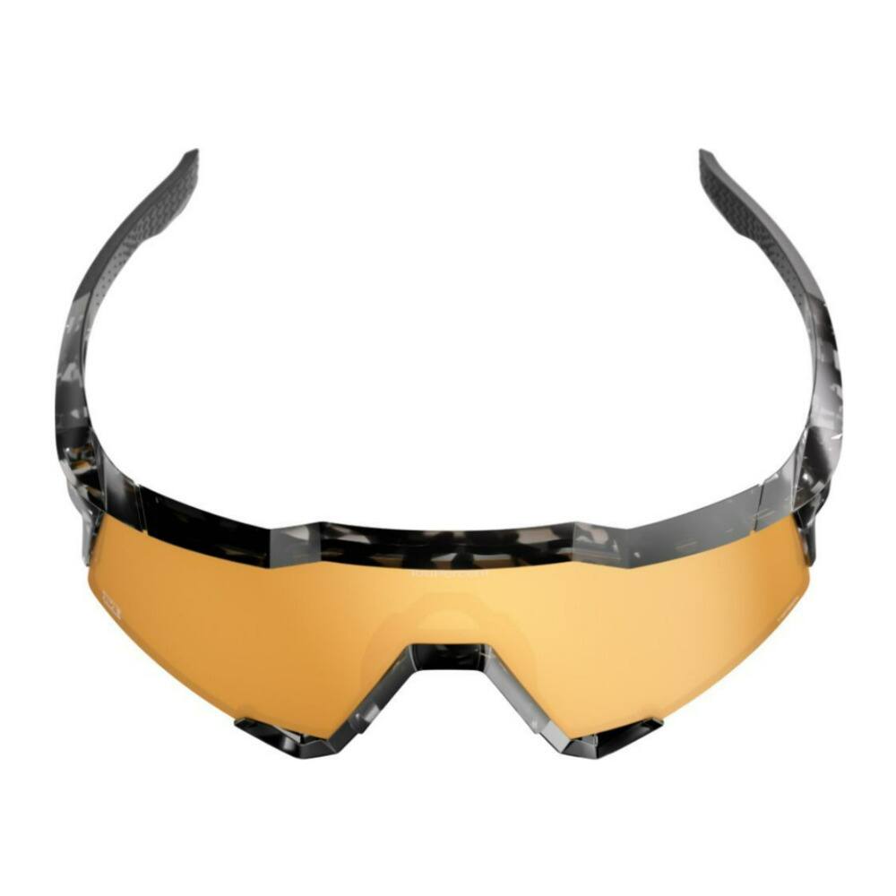 Back. 100% - 100 Percent Speedcraft Money Mike 3 Polished Black Tortoise Sunglasses - Multicolor.