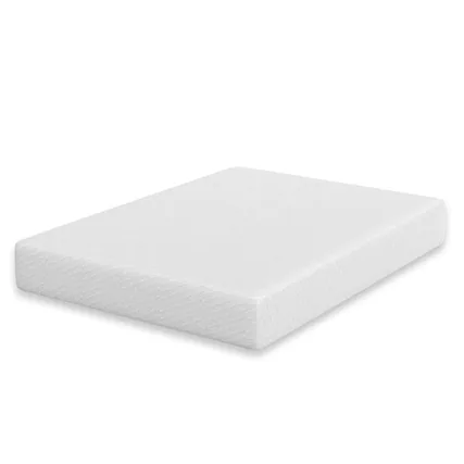 Front. Furniture of America - 12" Artemisia Mattress Roll-Packed, CertiPUR-US, Fits All Bed Bases with Plush Feel & Easy-Clean Design, Washable Cover - White.