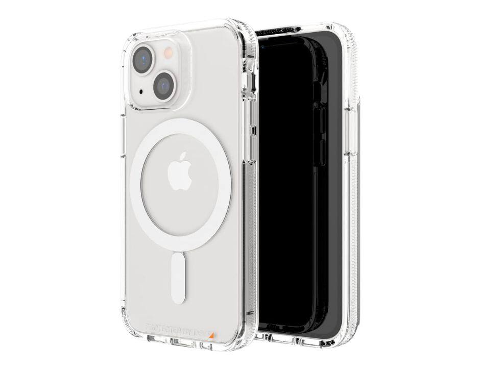 Front. ZAGG - Zagg Gear 4 Crystal Palace Snap Clear Case for iPhone 5.4" - clear.