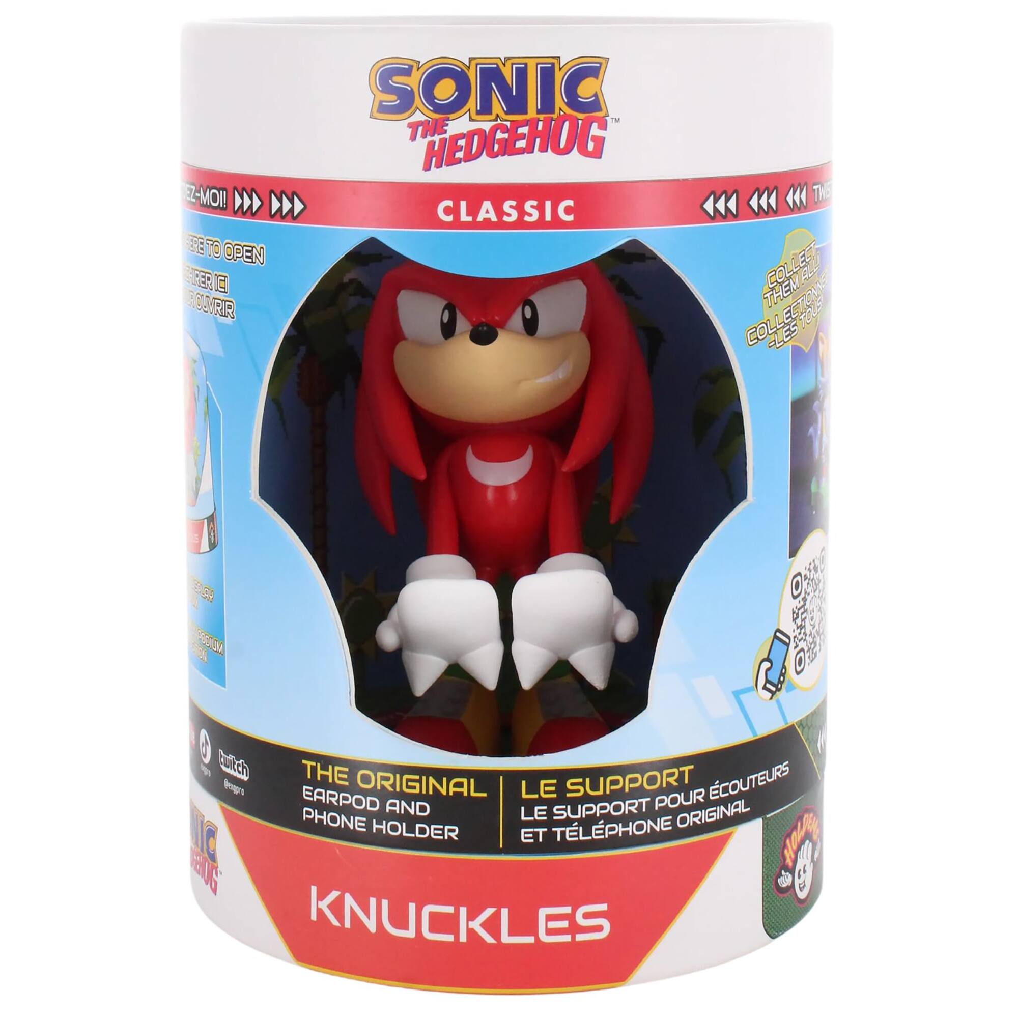 *MON E8 TO OPEN ES SORIR SONIC N THE HEDGEHOG CLASSIC THEM TOUS COL FLES a u tch THE bs EARPOD ORIGINAL LE SUPPORT POUR COUTEURS AND LE SUPPORT ORIGINAL PHONE HOLDER TLPHONE C ET Hez 0G W KNUCKLES