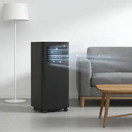 Front. Akoasm - Powerful 3-in-1 Convenient Mobile Air Conditioner Efficient with LED Touch Panel and Remote Control.