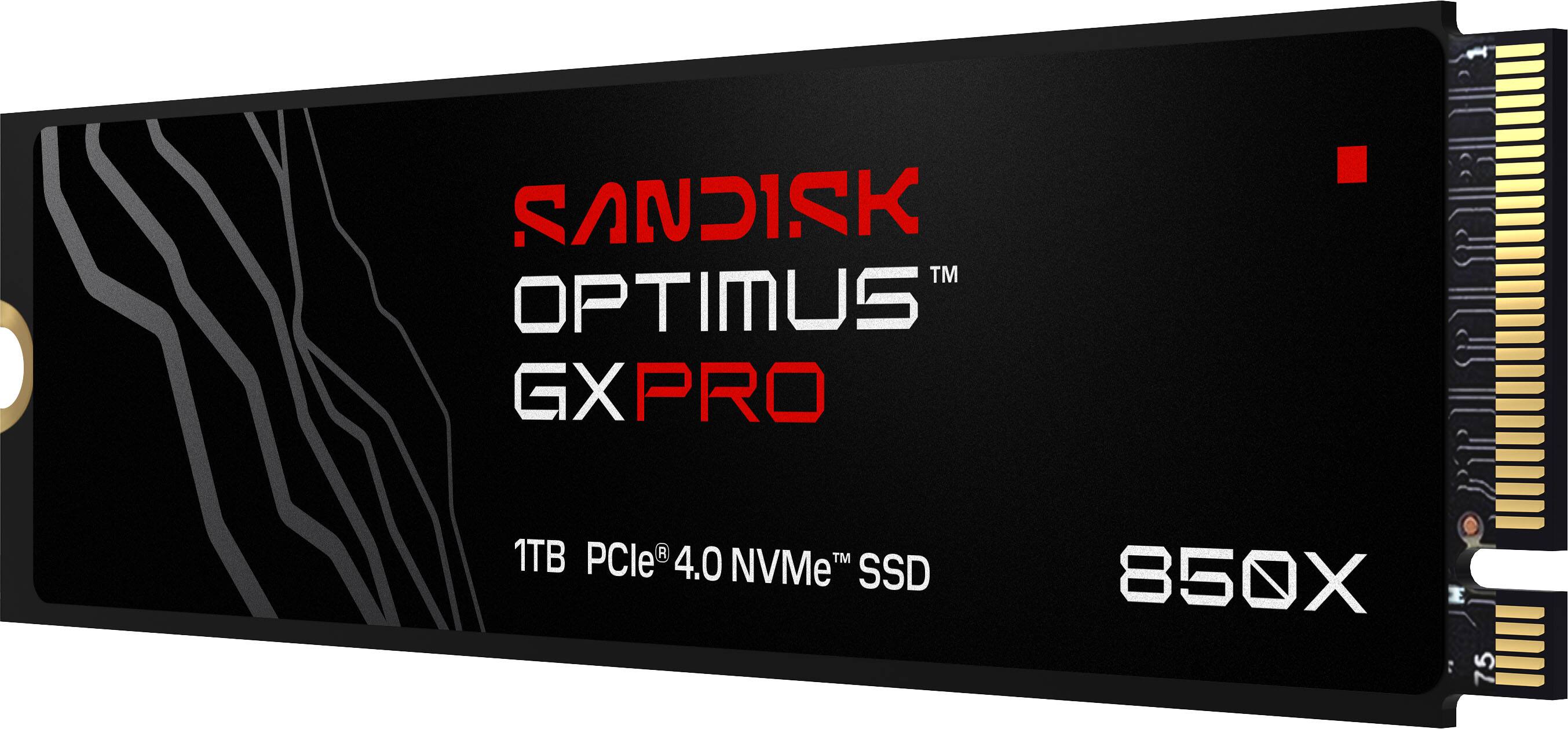 SANDISK OPTIMUS™ GX PRO  
1TB PCIe® 4.0 NVMe™ SSD  
850X