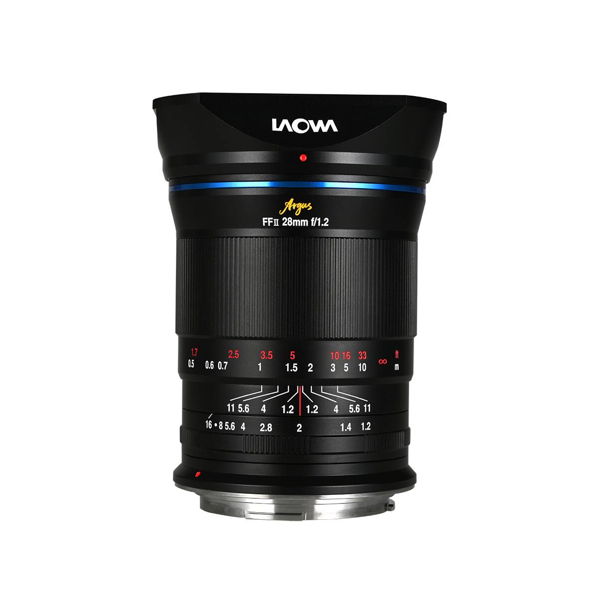 MOVI Argus FF II 28mm 1/1.2 1.7 5 2.5 0.6 0.7 3.5 1 5 1.5 2 10 16 3 5 33 10 DO t I 11 5.6 16 85.6 4 4 2.8 1.2 1.2 2 4 5.6 11 1.4 1.2