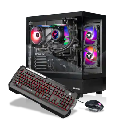 Thermaltake LCGS View 5860T 270 Gaming Desktop AMD Ryzen 7 5800X3D Thermaltake LCGS View 5860T 270 Gaming Desktop AMD Ryzen 7 5800X3D
