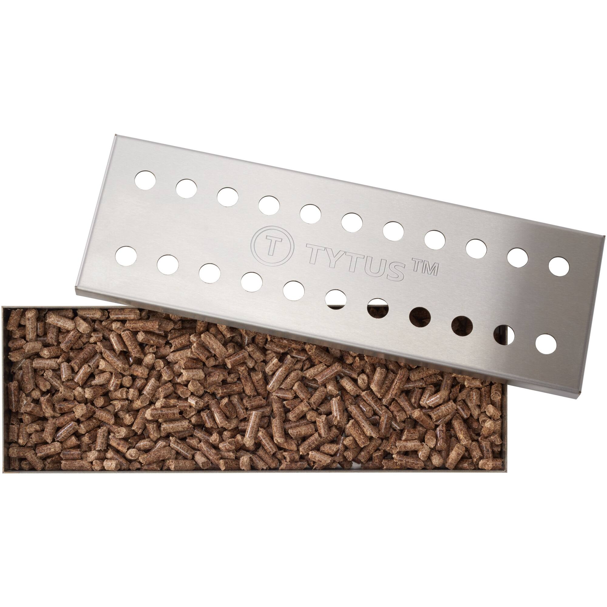 Alt View 12. TYTUS Grills - Smoker Box for TYTUS Grills - Silver.