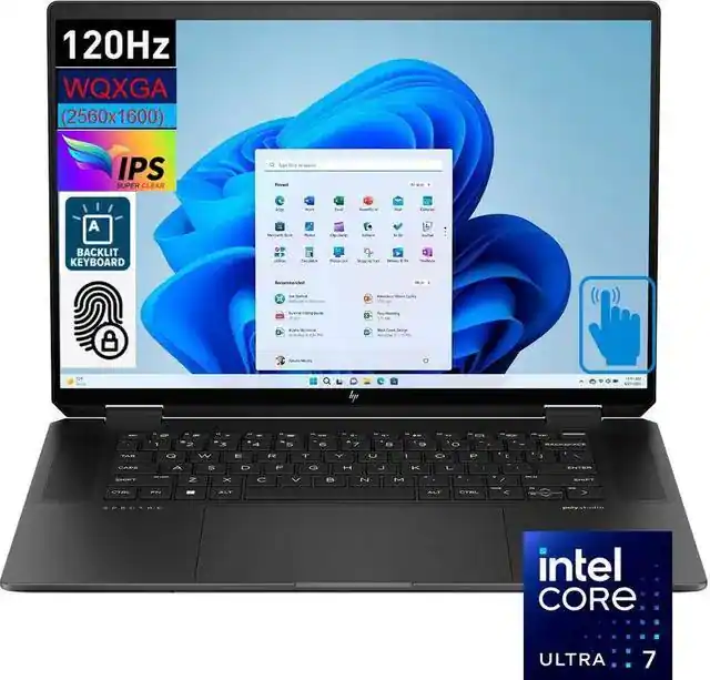 120Hz WQXGA (2560x1600) IPS SUPER CLEAR BACKLIT KEYBOARD  
intel CORE ULTRA 7