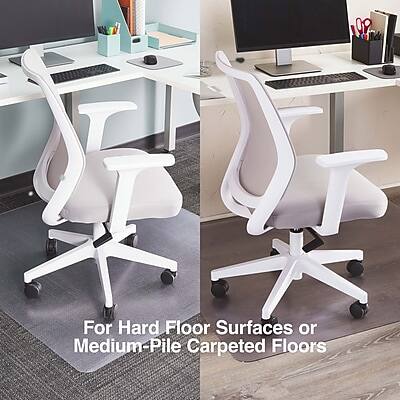 For Hard Floor Surfaces or Medium-Pile Carpeted Floors