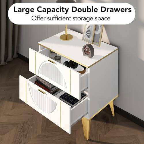 Large Capacity Double Drawers Offer sufficient storage space YEARS