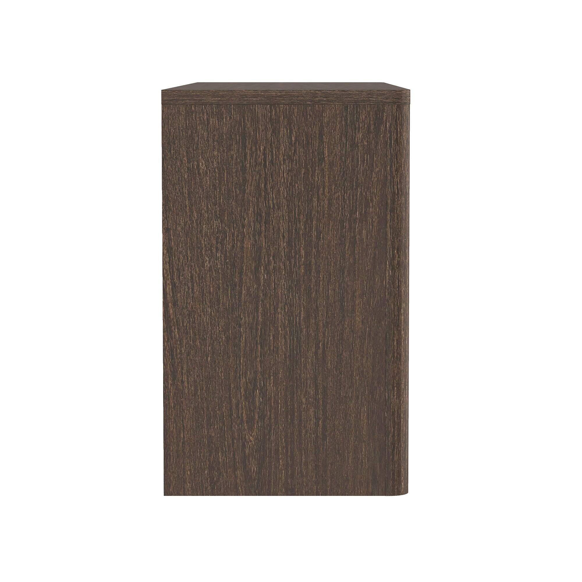 Alt View 4. Manhattan Comfort - Rivington Modern 60" Sideboard - Walnut.