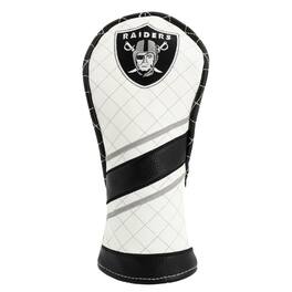 Team Golf - Las Vegas Raiders Striped Quilted Fairway Headcover - Multicolor