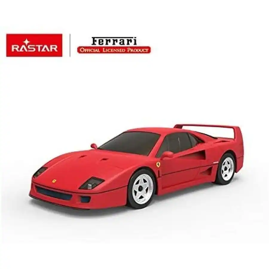 Remote Control Ferrari Rood JuzToys Remote Control Car, 1:24 RC Car Ferrari F40 Remote Control Car ...
