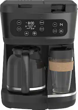 bella PRO
HOUR MINUTE AM 8:00 TIME SINCE BREW PROGRAM STRENGTH 14 PROGRAM STRENGTH SIZE 14
KEEP WARM BREW CARAFE/OFF OVER ICE BREW SINGLE
