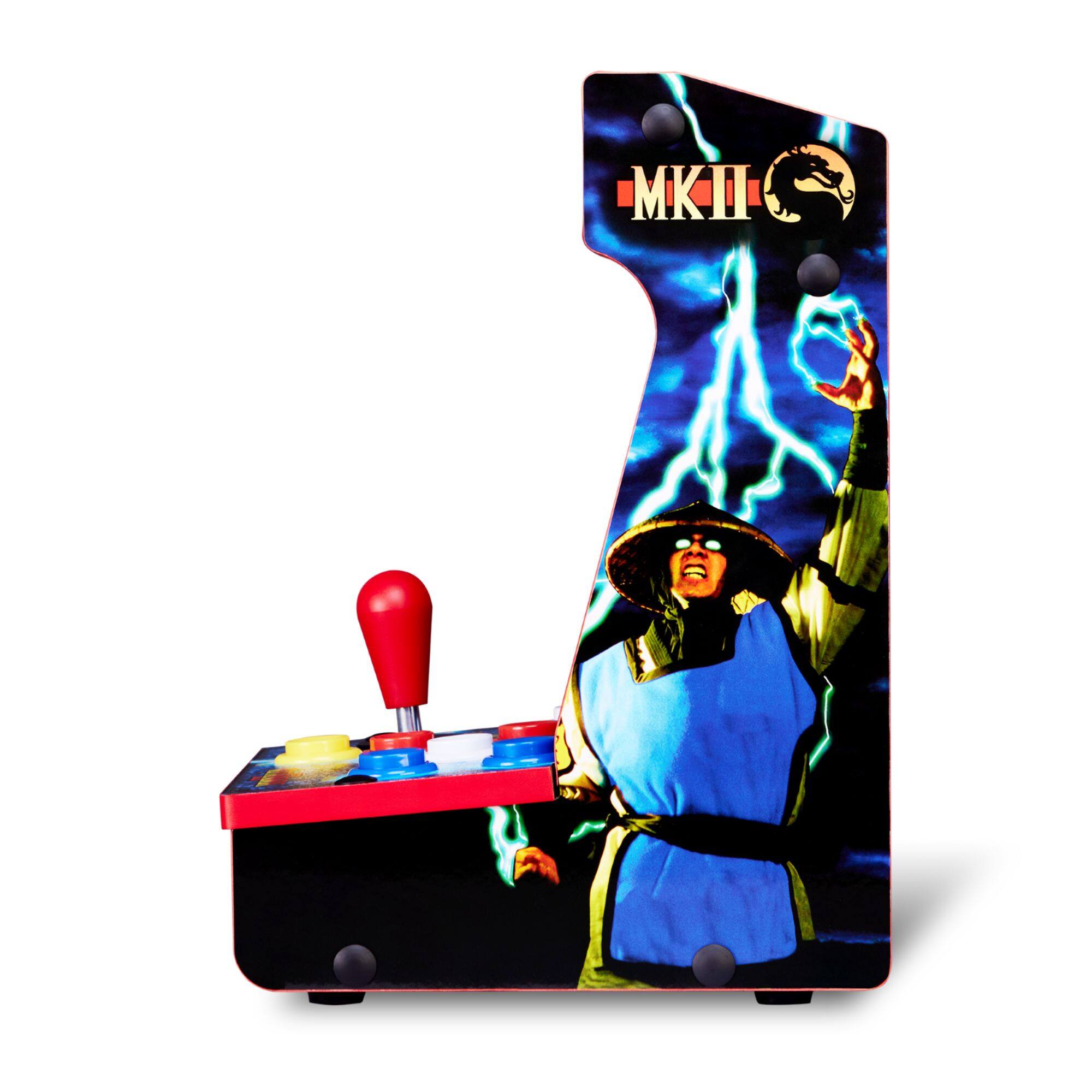 Alt View 4. Arcade1Up - Arcade1Up Mortal Kombat II Countercade Countertop Arcade Machine with 3 Games - Multicolor.