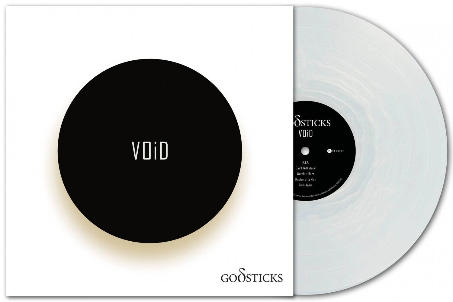 Godsticks - Void - 140gm Pearl White Vinyl   - VINYL LP