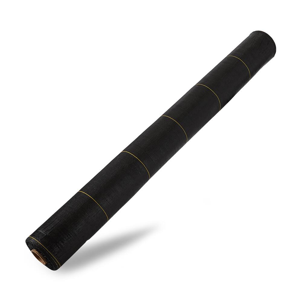 Front. DeWitt - DeWitt DWT-SBLT6500 Sunbelt 3.2 Ounce Weed Barrier Fabric Cover, 6 x 500 Feet - Brown.