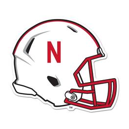 WinCraft - Nebraska Huskers 14" Helmet Wood Sign - Multicolor
