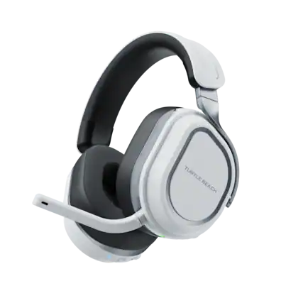 The text on the image reads "R Turtle Beach," which is a brand name for headphones.