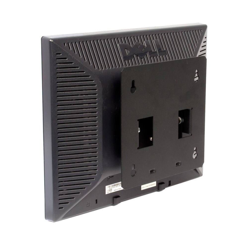 Alt View 3. RackSolutions - RackSolutions Universal Monitor Wall Mount with Tilt (VESA-D Mounting Holes) - Black.