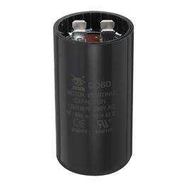Unique Bargains - CD60 Capacitor 124-149 Mfd, 250 VAC Run Motor Start Capacitor for Electric Fan/Well Pump