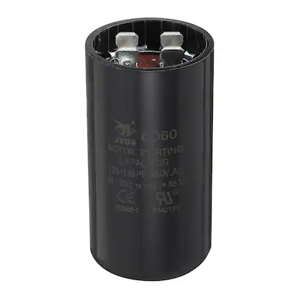 SYL CD60 MOTOR STARTING CAPACITOR 124-149 µF 250V.AC 50 | 60Hz 65°C C SIE -10 /+ CE LR IEC60252-2 E342198