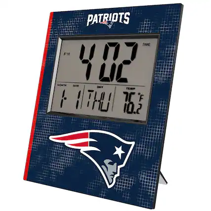PATRIOTS
TIME
4:02 PM
MONTH 1
DATE 11
DAY THU
TEMP 76°F
HUM 10.2