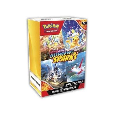 Pokmon Pokemon TCG: Scarlet & Violet Surging Sparks Booster Bundle - Best Buy Pokmon Pokemon TCG: Scarlet & Violet Surging Sparks Booster Bundle - Best Buy