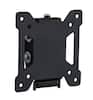 Front. Mount-It! - TV Wall Mount for 19"–32" TVs, Low-Profile Steel Bracket, Adjustable Tilt - Black.