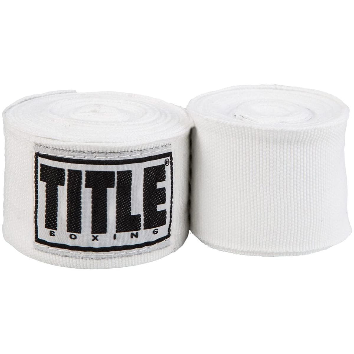 TITLE Boxing - 180" Semi Elastic Mexican Handwraps - White