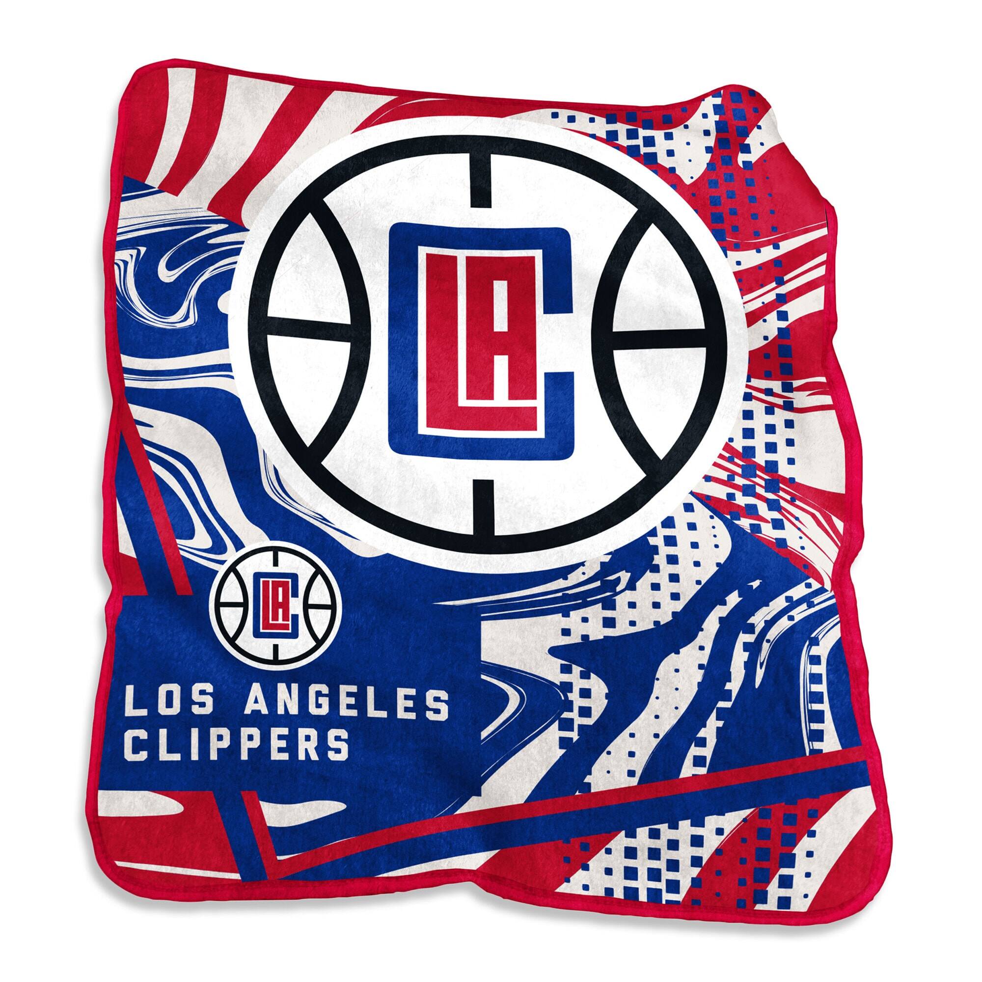"Logo Brands - LA Clippers 50"" x 60"" Swirl Raschel Throw Blanket - Multicolor" price history on PriceWatchPro