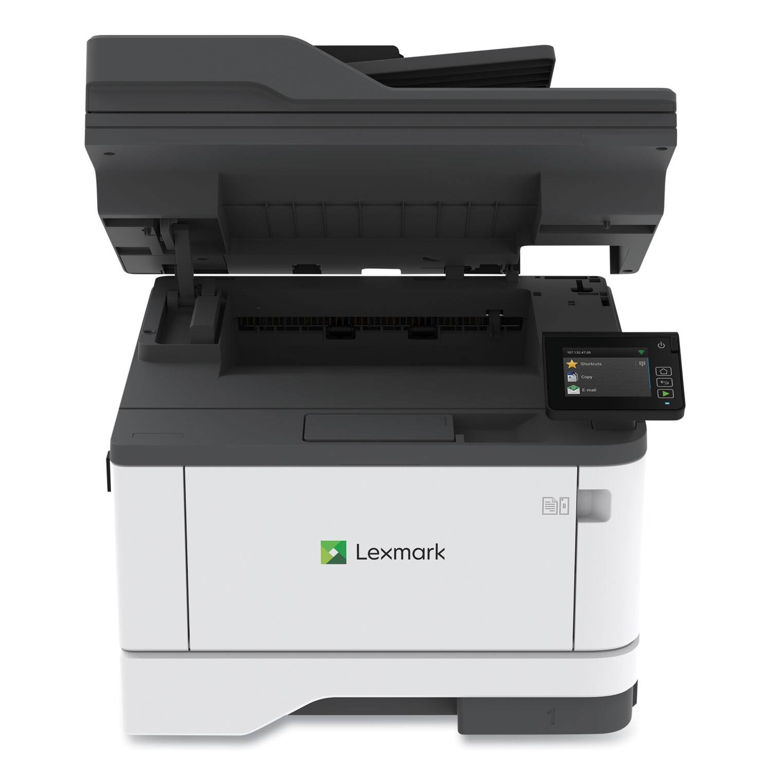 Alt View 5. Lexmark - 29S0500 MFP Copy/Fax/Print/Scan Mono Laser Printer - White|Black.