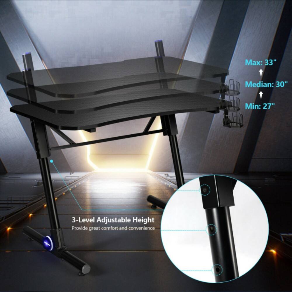 Max: 33"  
Median: 30"  
Min: 27"  

3-Level Adjustable Height  
Provide great comfort and convenience