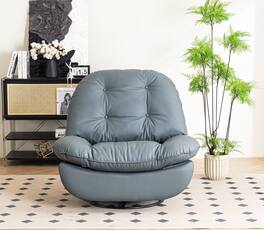 GOODSILO - Power Recliner Swivel Glider with USB Charger & Bluetooth Music Player - Sleep, Work, Game & Leisure - Dark Gray