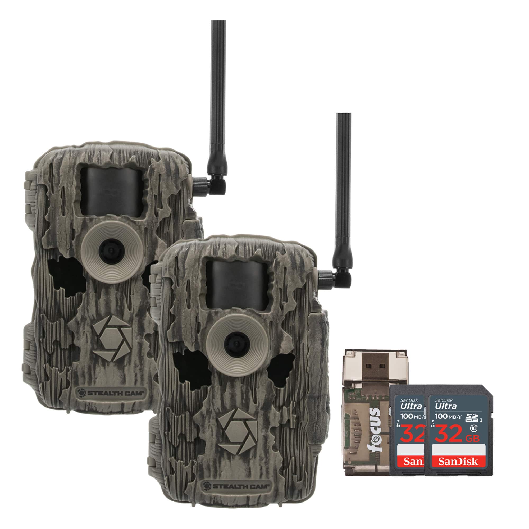 Stealth Cam - 36MP Fusion Max Cellular Trail Camera with 80 Feet Detection Range