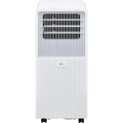 Front. LG - 8,000 BTU (SACC) / 11,000 BTU (ASHRAE) Portable Air Conditioner.